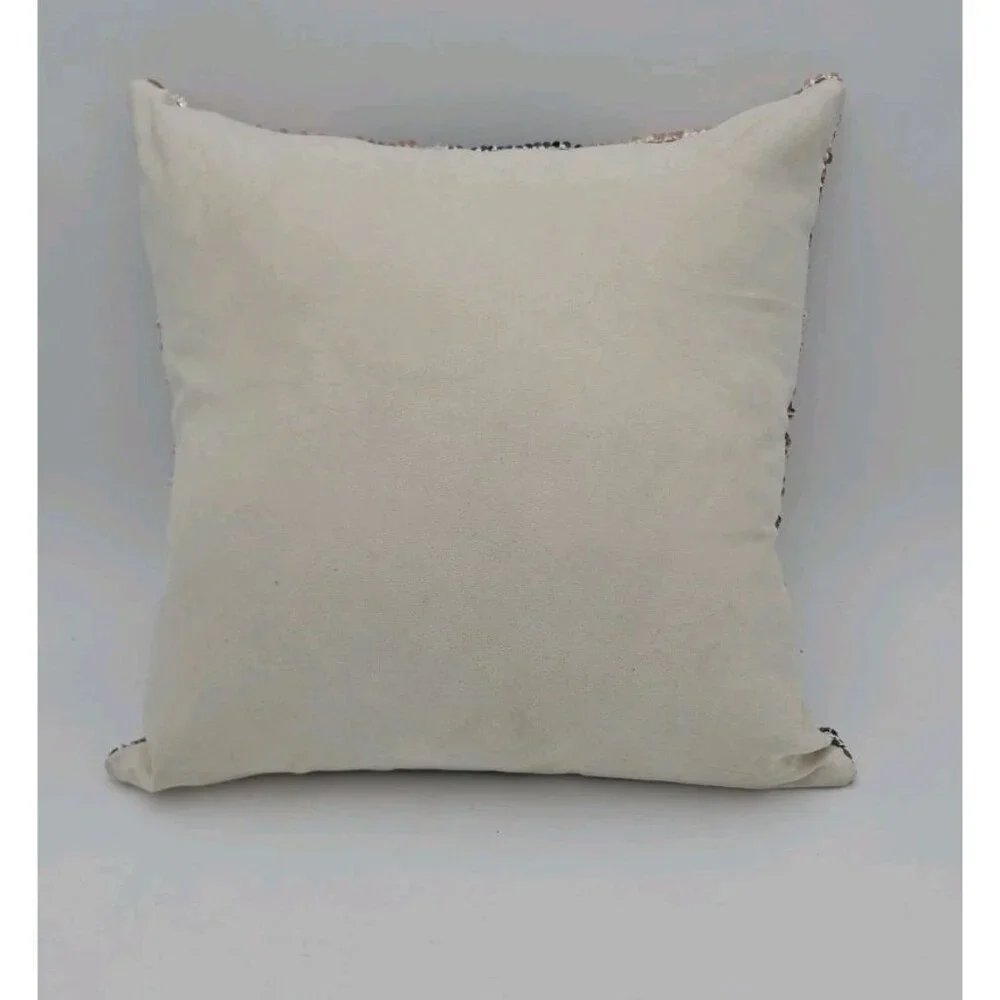 Dwight Shrute Pillow Yelling Face Sequins 14 X 14 Square The Office Rainn Wilson